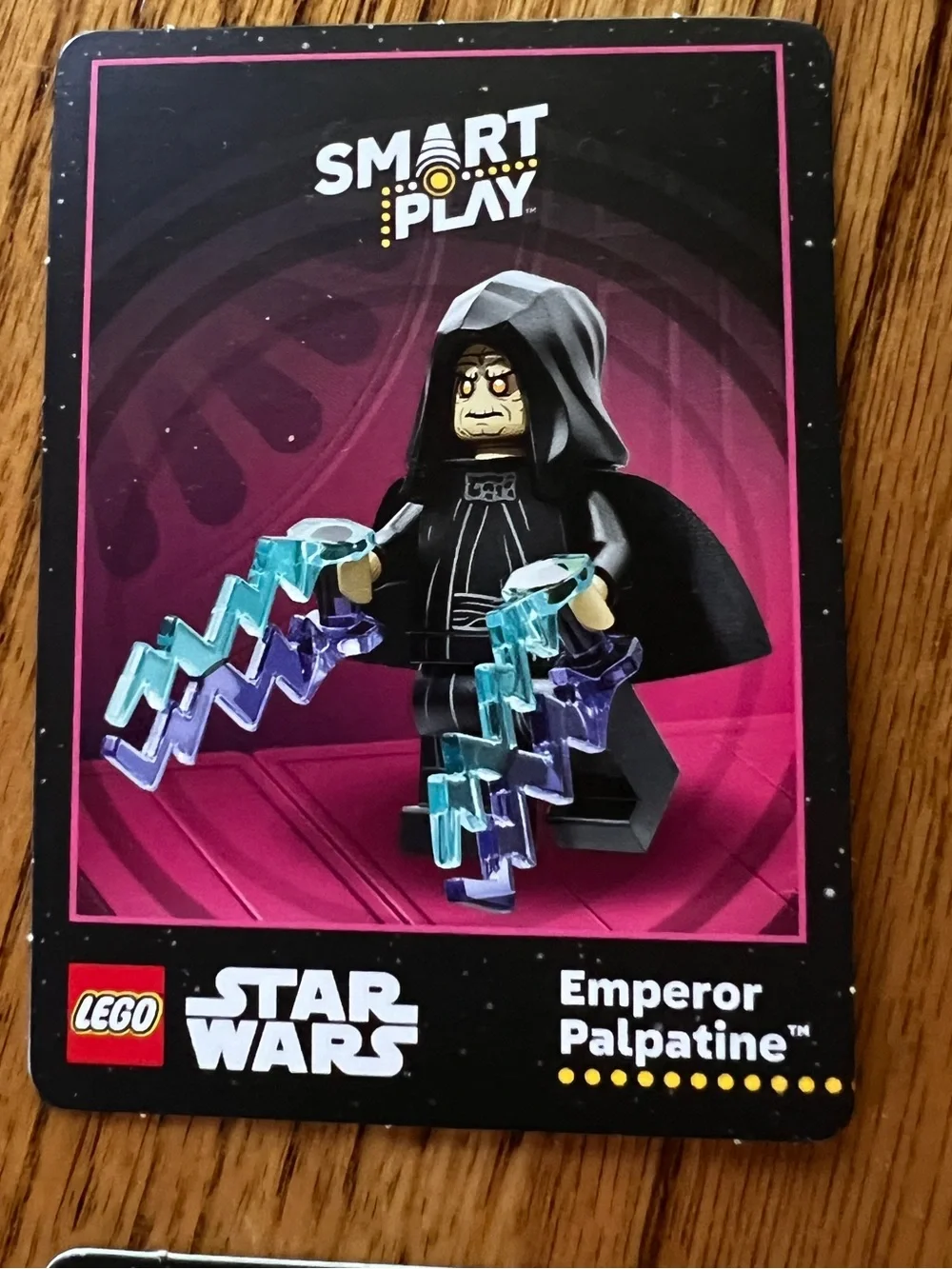 LEGO Star Wars Smart Play 6 Trading Cards Set Chewbacca, Leia, Yoda, Darth Vader